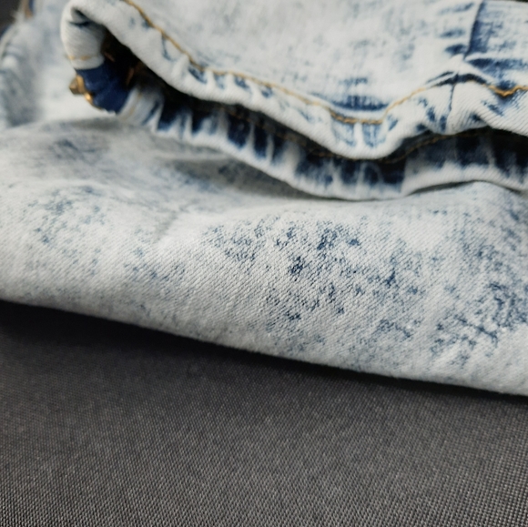 K Jordans acid washed jeans with zipper sides size 20W - Picture 5 of 7